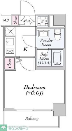 Log下高井戸の物件間取画像